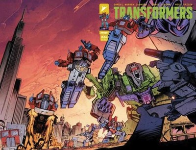 Transformers #24 (2025) Cover F Daniel Warren Johnson Wraparound Variant
