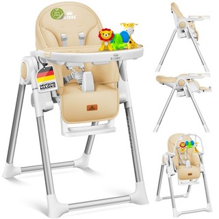 RETOURE 3in1 Hochstuhl Kinderhochstuhl Babyliege Kinderstuhl Hocker Essstuhl