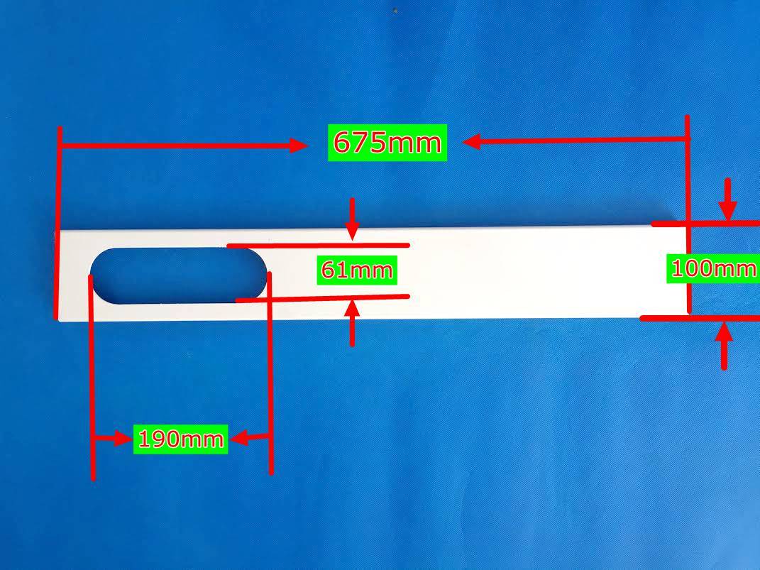 Portable Air Conditioner Spare Parts Window Slide Kit (Outside Part) eBay