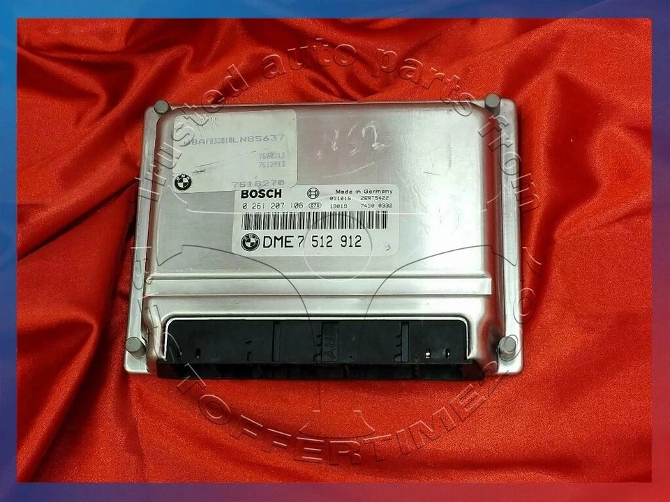 BMW E38 E39 E53 5 7 X5 SERIE 4.0i 4.4i M62 MOTOR ECU SET MÓDULO DME LLAVE EWS3 Foto 3 de 4