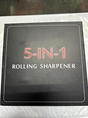 Magnetic Rolling Knives Sharpener Tumbler Knife Sharpener Kit 5-in-1