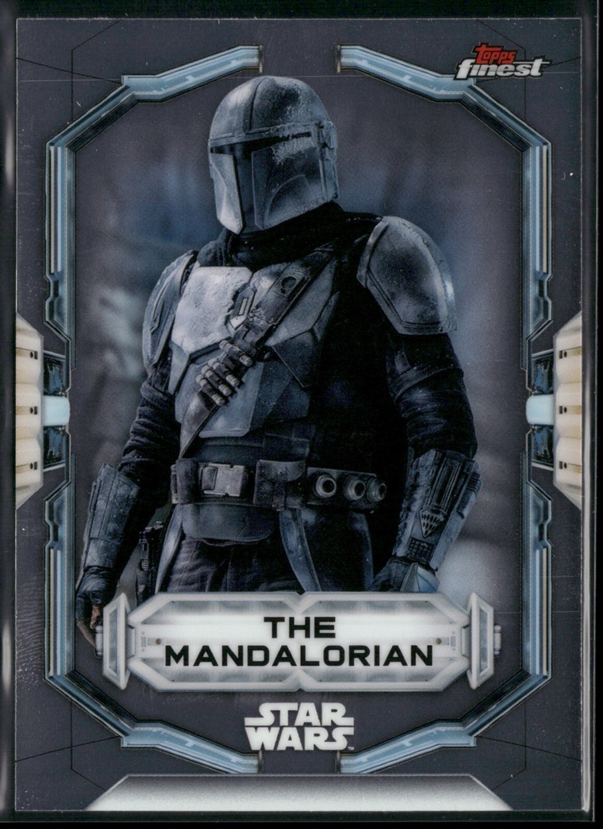 Star Wars Topps Finest 2022 Base Silver Card The Mandalorian 89 | eBay