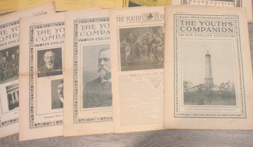 Antikes Zeitschriften Lot 40 Ausgaben Der Begleiter der Jugend 1890er 1900er Jahre P7138 - Bild 3 von 4