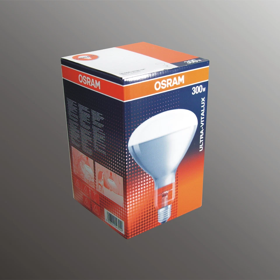 Osram Ultra Vitalux 300W 230V E27 Hochdruck Ultraviolettstrahler Terrarium Sonne