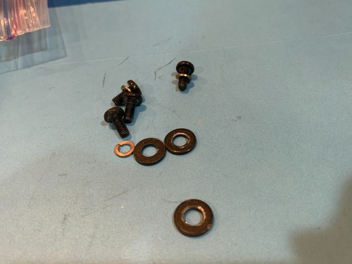 Sansui 6060 Stereo Receiver Parting Out Cabinet Cover Screws and Washers