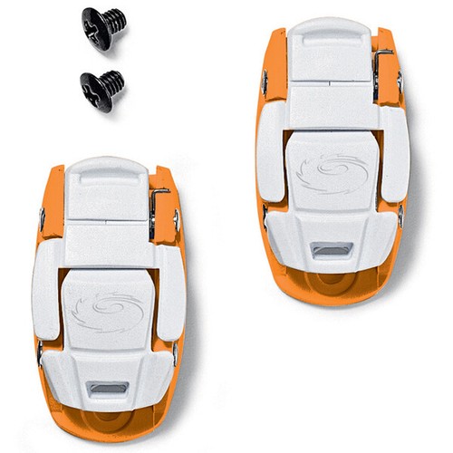 Sidi Cycling Shoes Replacement Caliper Buckle ORANGE/WHITE One Pair