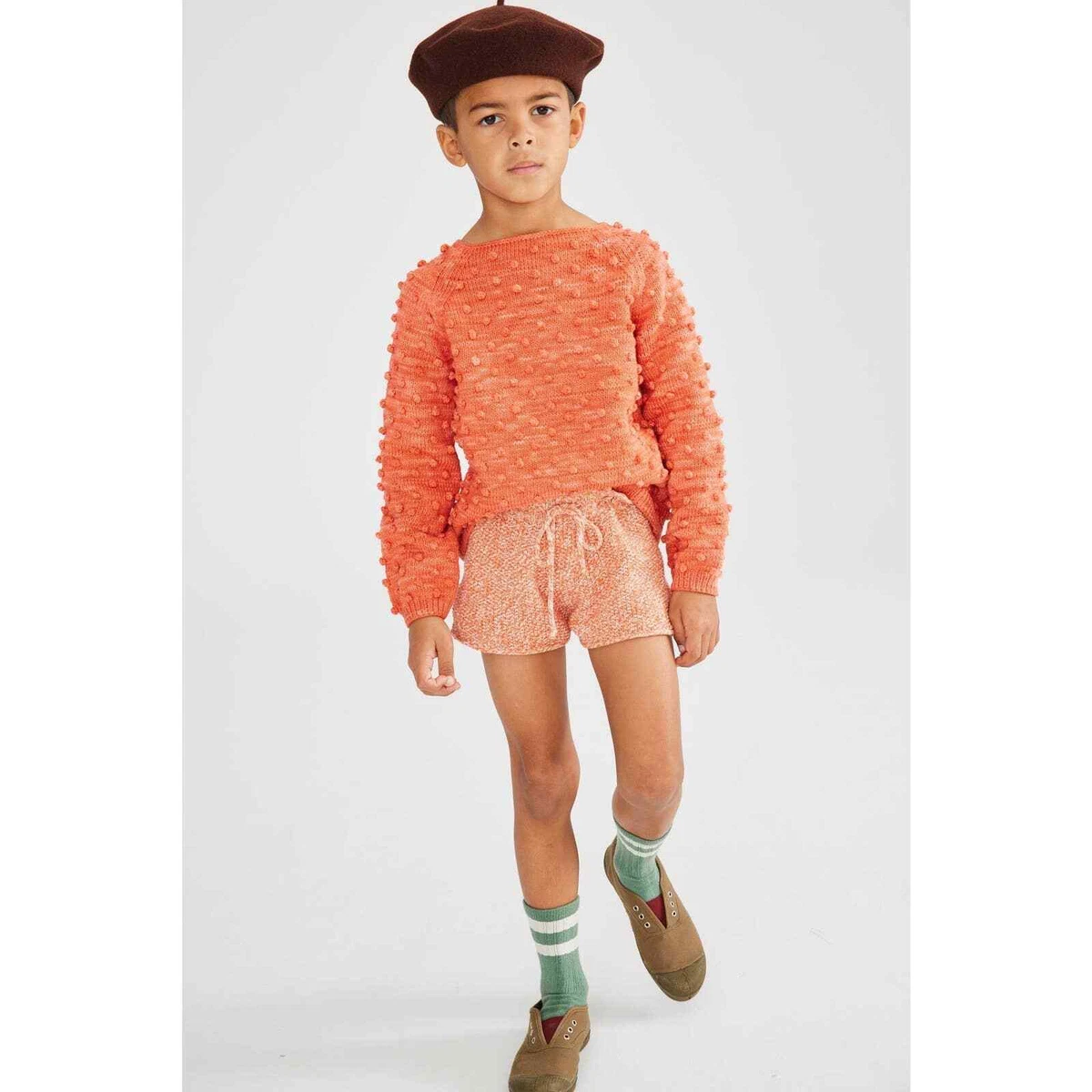 misha and puff popcorn sweater 6-7y