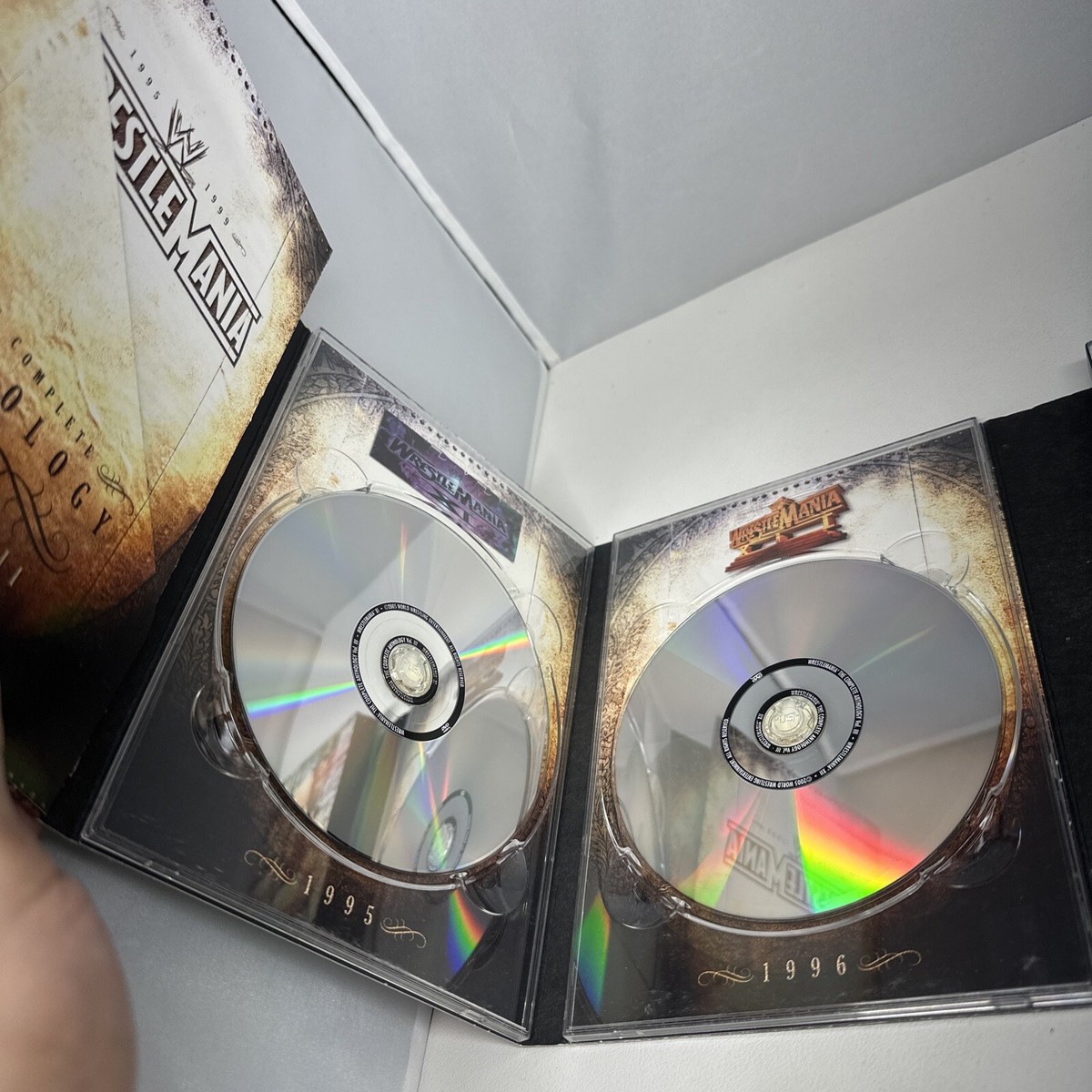 WWE WrestleMania Anthology II & III まとめて WWE-Wrestlemania Anthology: Vol. 3 1995 to 1999 DVD Set