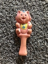 reliance pink elephant squeeze toy