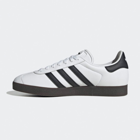 Кожаные ботинки Adidas Gazelle Белый/черный - IH2218 Expeditedship