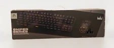 Atrix Sniper Series PRO RGB Keyboard and Mouse COMBO.  NEW. Sealed.