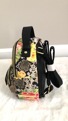 BETSEY JOHNSON Puppy HEART NOSE Kitsch Mini Backpack MULTI  display picture 1