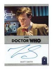 Doctor Who Series 5-7 Bordered Autograph Matt Smith as The Doctor 