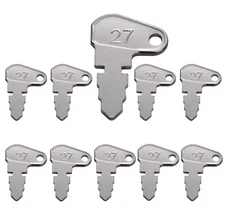 10pcs Case Equipment Ignition Keys JLG Genie Massey Galion Baraga Snoopy Keys