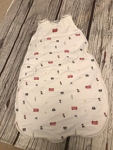 little white company sleeping bag