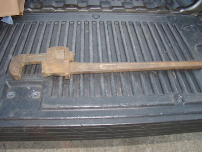 Vintage STILLSON 24 Pipe Wrench USA Steel