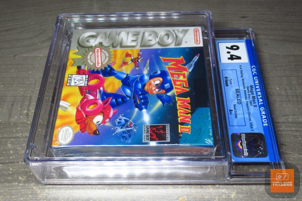 MEGA MAN II ゲームボーイソフト CGC 9.4 A++ - Mega Man II 2 [Players Choice] Game Boy 1997 NEW! | eBay