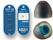 SpinFit CP155 L - Patented Ear Tips - two pairs (4 pcs) in a blister