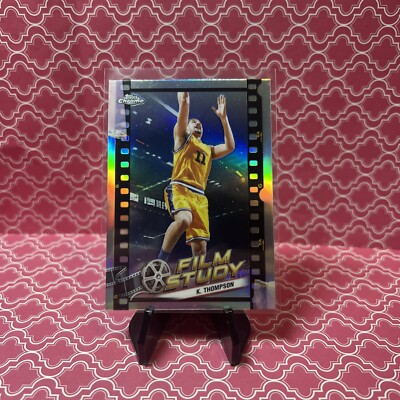 Klay Thompson 2023-24 Topps Chrome Basketball Film Study FS-8