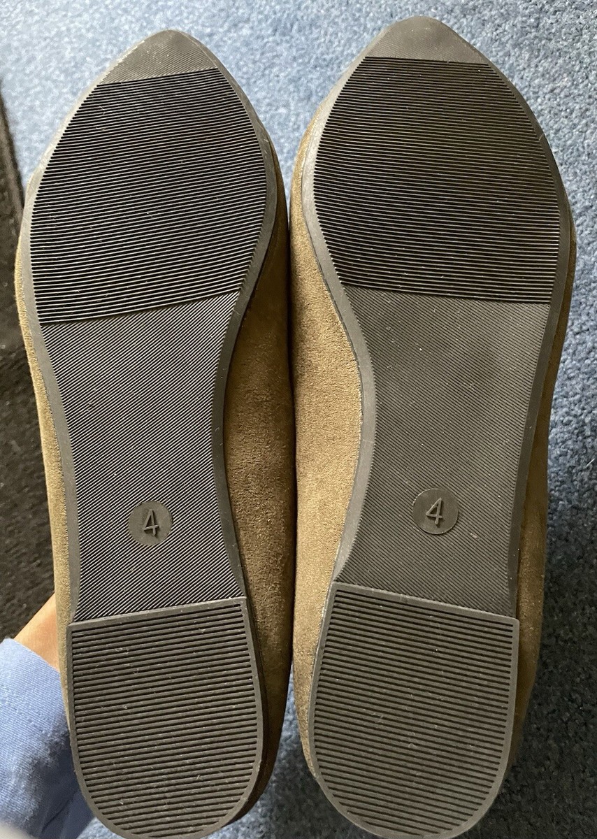 Ladies Poundland Pep&co Khaki Flat Shoes Size UK EU 37 UK