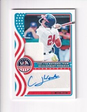 2025 Panini USA BASEBALL STARS & STRIPES CJ WEINSTEIN JERSEY /  AUTO AUTOGRAPH