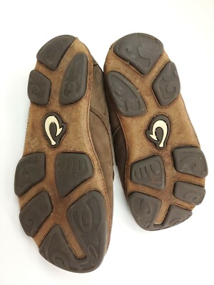 OluKai Hamakua Leather Chukka Saddle Shoes Boots Mens Size 9 Brown OluKai Hamakua Leather Chukka Saddle Shoes Boots Mens Size 9  main image 4