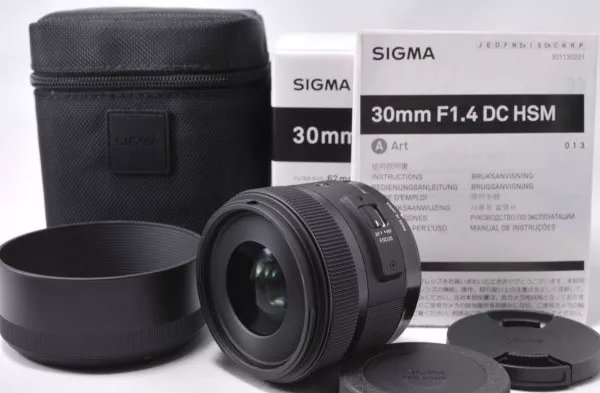 Sigma Standard Lens 30mm F1.4 DC HSM for Pentax Digital SLR Camera