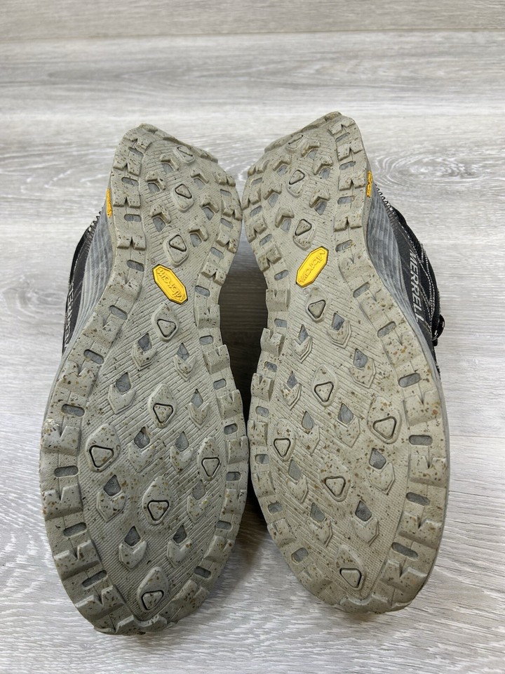 Merrell Men's Moab Flight Black Trail Running Shoes Sneaker Size 12M ...