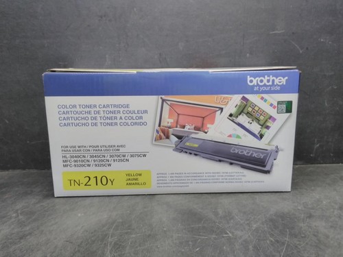 Brother Genuine TN-210Y Yellow (46.5-279-11.25)