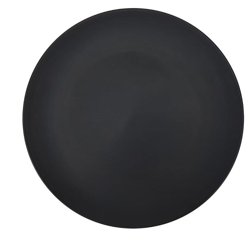 Matte Black Dinner Plate Serving Plate 26cm Dinnerware Serveware Dining
