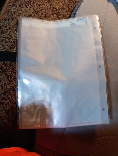 OPENED 16 of 25 PRINT FILE ARCHIVAL 35MM NEGATIVE PRESERVERS 3 RING BINDER 9X12 - Picture 5 of 5