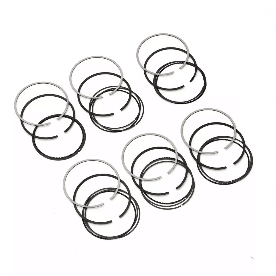 Juego de 6 anillos de pistón STD para BMW 325i 530i 730i X3 Z4 E46 E60 E65 M54 2.5 3.0 Foto 2 de 3