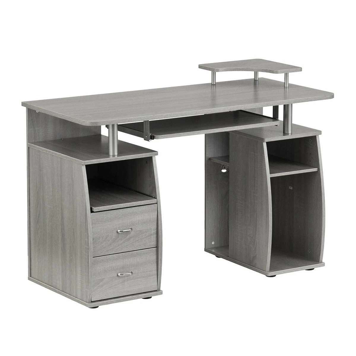 Techni mobili complete computer workstation desk with storage espresso online