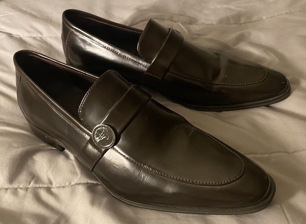 VERSACE   BANDED LOAFER   BLACK