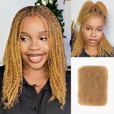 Bulk Human Hair Dreadlock Extensions Repair Locs 14Inch 50 Gram 27 Honey Blonde