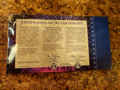 2000 U.S. MILLENNIUM COINAGE AND CURRENCY SET - RARE SEALED SETS - Picture 2 of 5