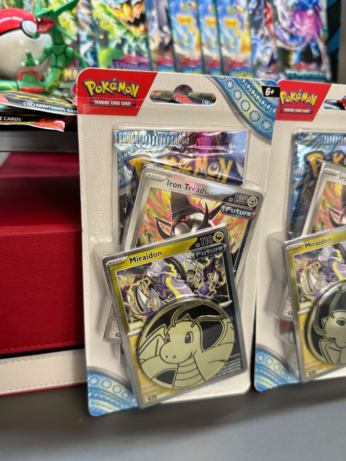 Pokemon TCG Stellar Crown Miraidon Promo Checklane Booster Blister Pack New