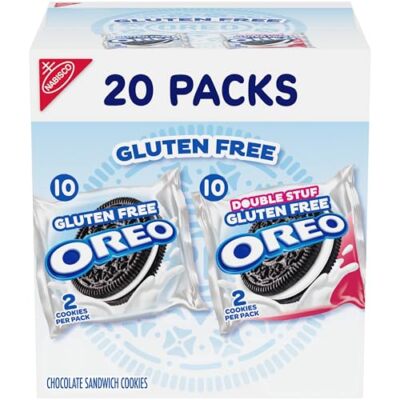 OREO Gluten Free Cookies Variety Pack 20 Individually Wrapped Snacks