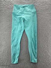 Nike One Dri-Fit Womens Leggings Teal Blue Si...