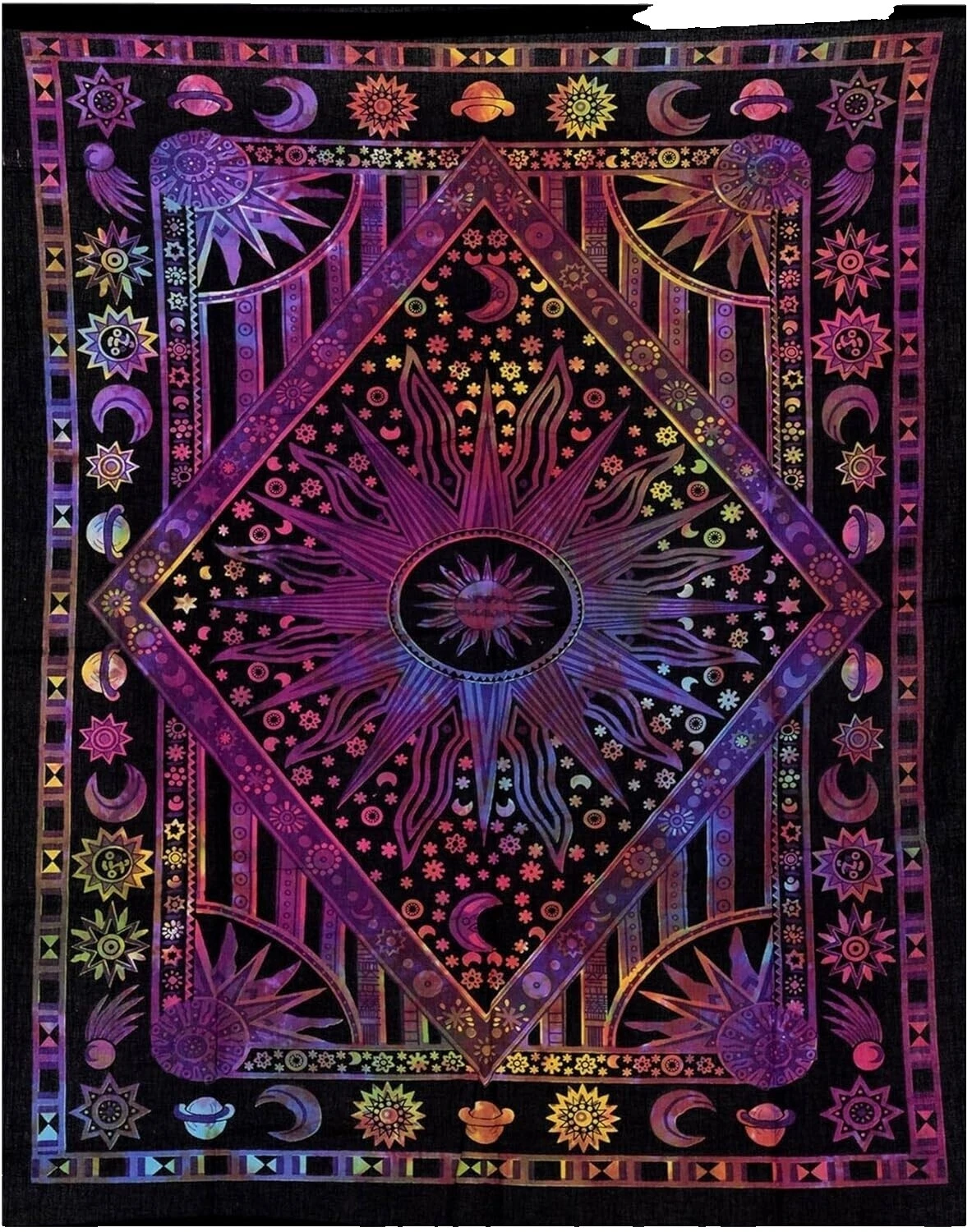 Luna y Estrellas tapices tapiz Bohemio