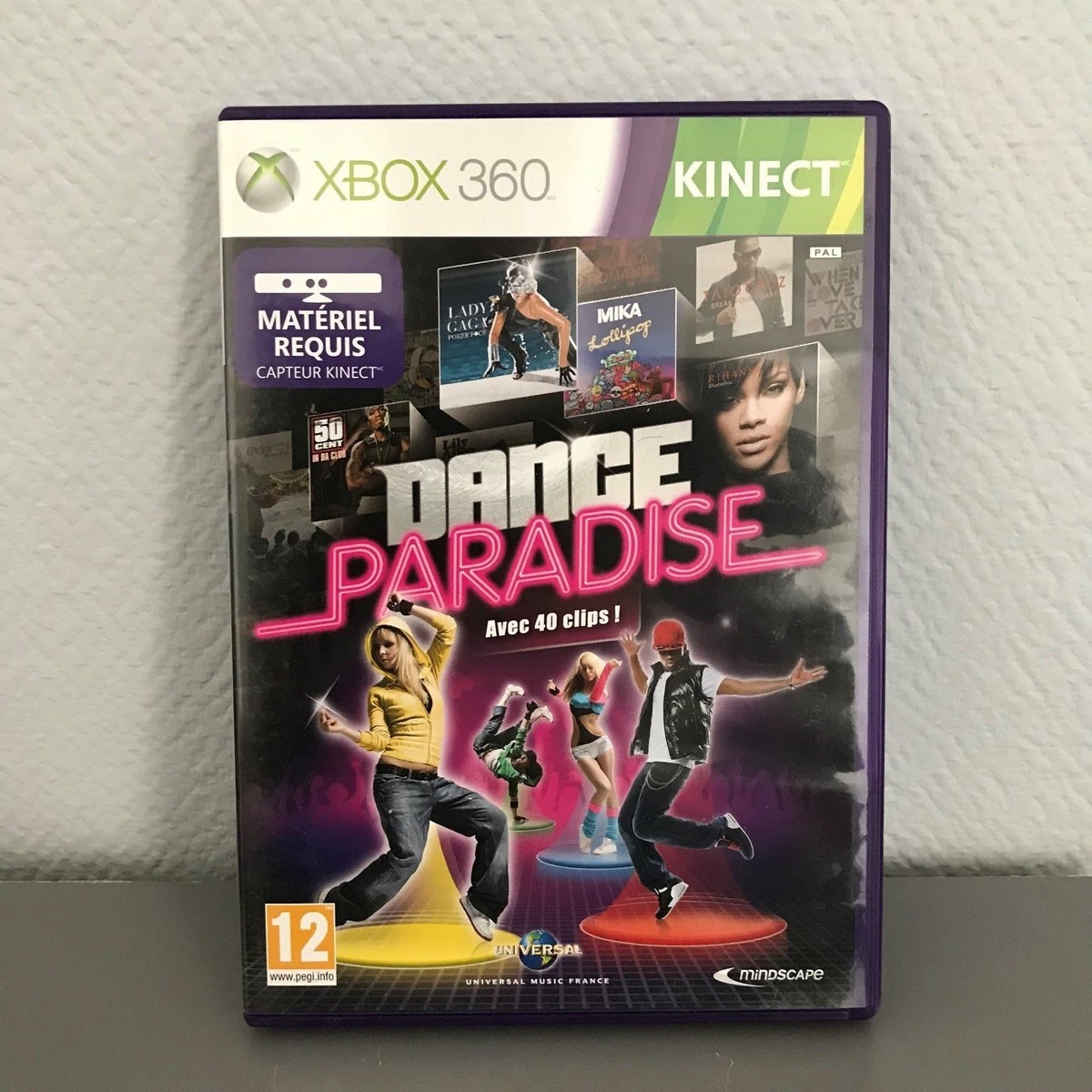 Jeu Dance Paradise Pour Xbox 360 Kinect - Version PAL FR Complète - Bon état - Jeu De Danse Familial