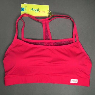 Sloggi Women Move Flex P Damen Sport Bralette Pink  Neu