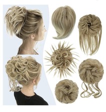 Hair and Beauty Boxed Set 6 Pc. Lt Brown Mix Natural Brown. Miss barrette  bobb