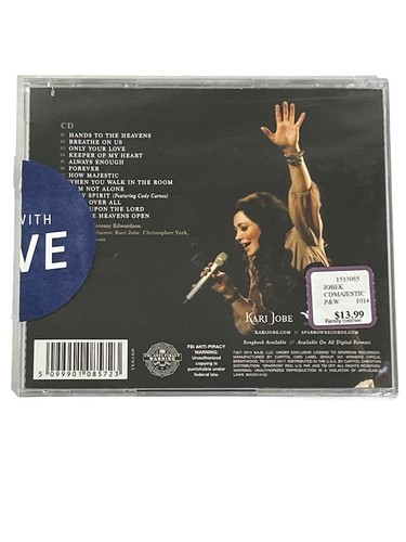 Kari Jobe Cd Majestic - Live - 2014 Sparrow / Capitol B002014102 - New & Sealed - Picture 2 of 2