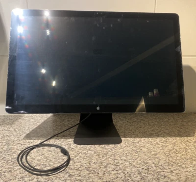 Schwarz matt! Apple Thunderbolt Display 27" - neues Glas, LED Reflektors, KabeI - Bild 1 von 4