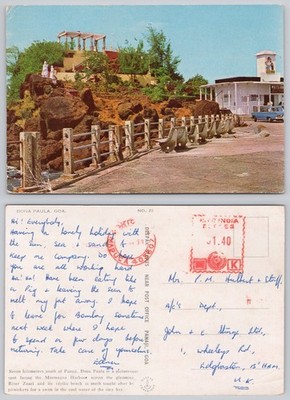 c35781 Dona Paula Panaji Goa India  postcard 1980 meter
