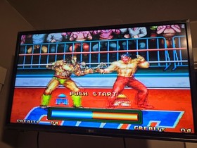 3 Count Bout Neo Geo AES US Edition Soft Case SNK 1993 CIB Tested Working