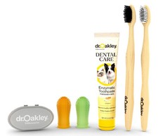 Dental Toothbrush Kit for Dogs  Cats -Finger Brush for Small Pets and Soft B...