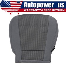 For 2015 2016 2017 2018 2019 2020 Ford F150 Driver Bottom Gray Cloth Seat Cover