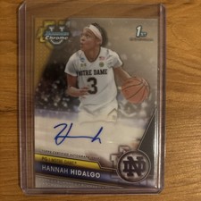 2023-24 Bowman U Chrome Hannah Hidalgo Chrome Prospect Auto 1st - #BCPA-HH